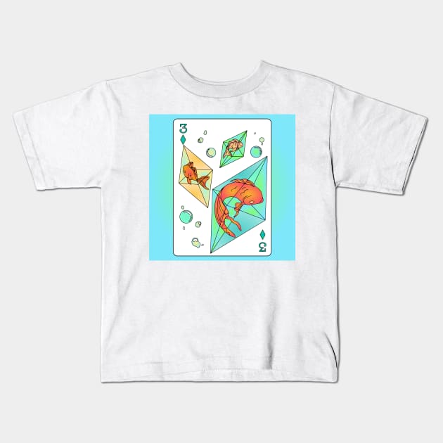 Cards 028 (Style:4) Kids T-Shirt by luminousstore